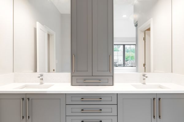 Bathroom Cabinet Refacing in Grapevine