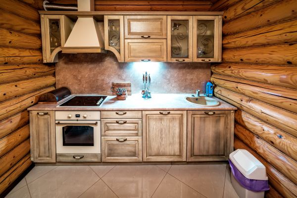 Rustic Cabinets Installation in Grapevine