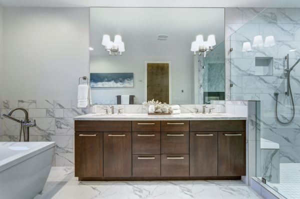 Bathroom Storage Installation in Grapevine